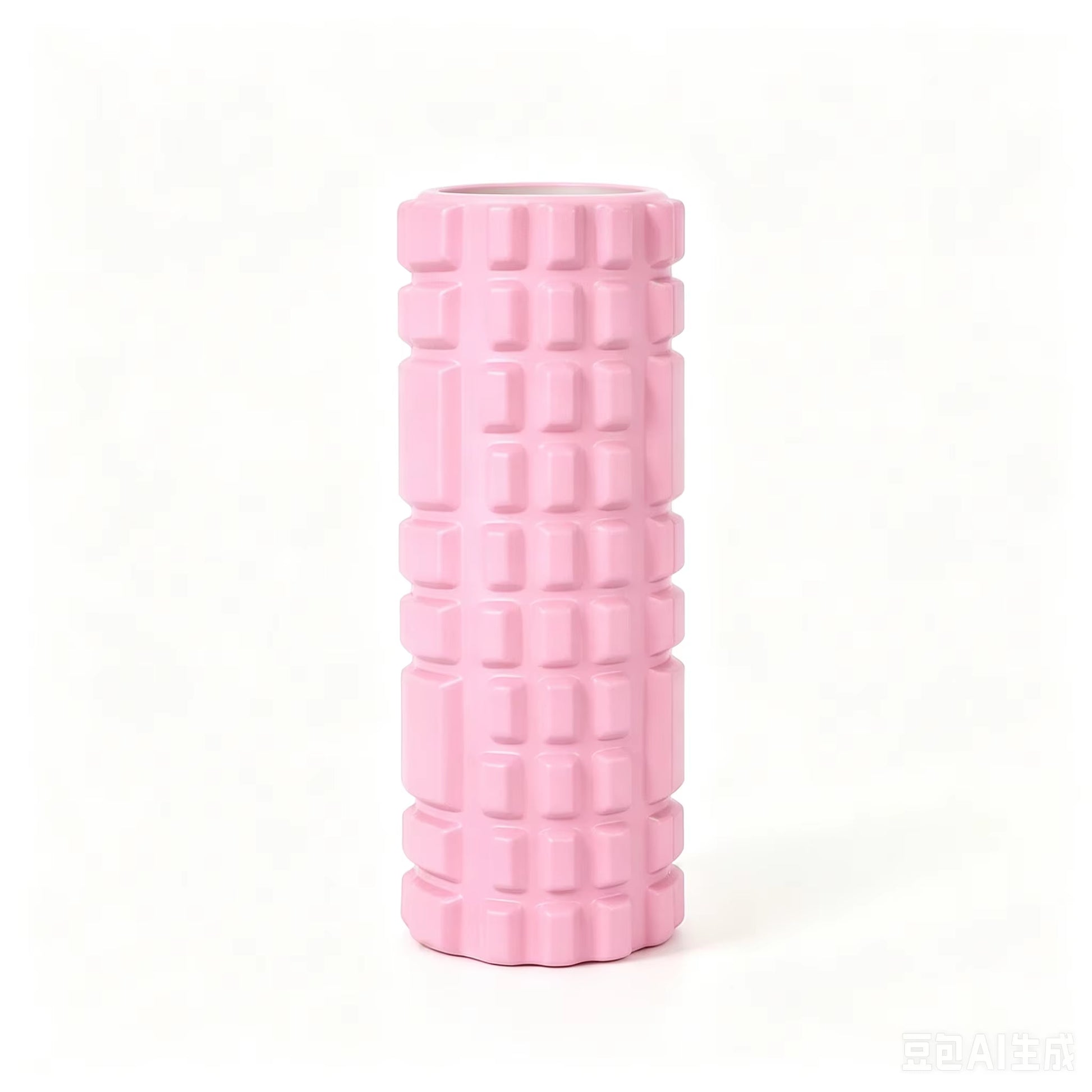 Wholesale Hollow Grid EVA Foam Roller Yoga Massage Roller Muscle Relaxation Spikey Massage Ball for Home Gym Pilates Workout