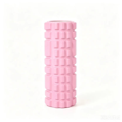 Wholesale Hollow Grid EVA Foam Roller Yoga Massage Roller Muscle Relaxation Spikey Massage Ball for Home Gym Pilates Workout