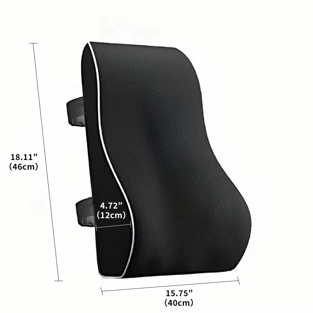 Cross-Border for Car Waist Support Office Chair Long-Time Sitting Memory Foam Backrest Ergonomic Cushion Lumbar Support YK001