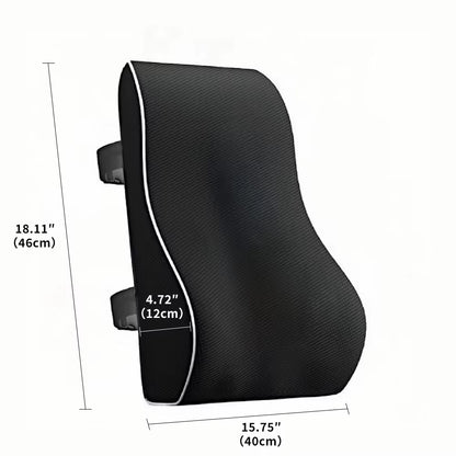Cross-Border for Car Waist Support Office Chair Long-Time Sitting Memory Foam Backrest Ergonomic Cushion Lumbar Support YK001