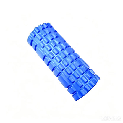 Wholesale Hollow Grid EVA Foam Roller Yoga Massage Roller Muscle Relaxation Spikey Massage Ball for Home Gym Pilates Workout