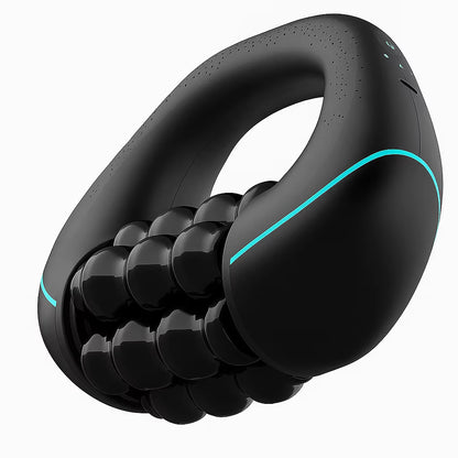 Wholesale Cordless Electric Massage Roller 3 Speed, Bulk USB Rechargeable Percussive Rolling Massager for Full Body Muscle Relax